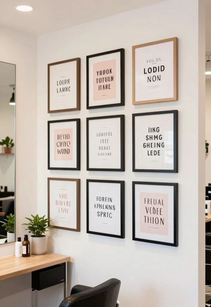 14 Beauty Salon Wall Decor Ideas That Wow Clients 16 14 Beauty Salon Wall Decor Ideas That Wow Clients - 6. Motivational Quotes 1