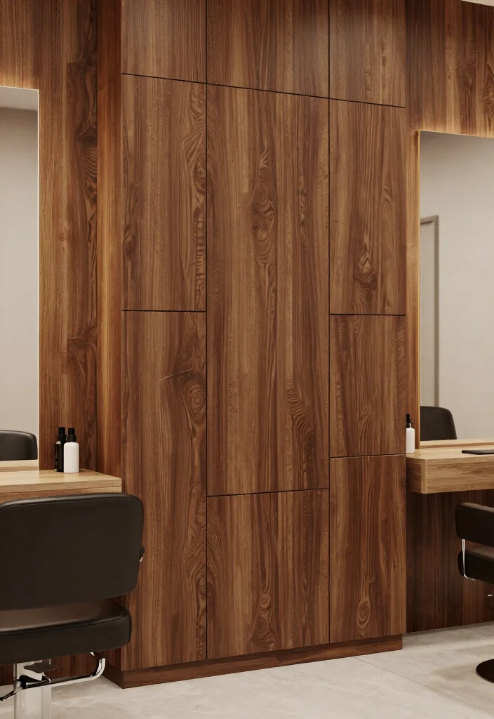 14 Beauty Salon Wall Decor Ideas That Wow Clients 27 14 Beauty Salon Wall Decor Ideas That Wow Clients - 7. Textured Wall Panels 1