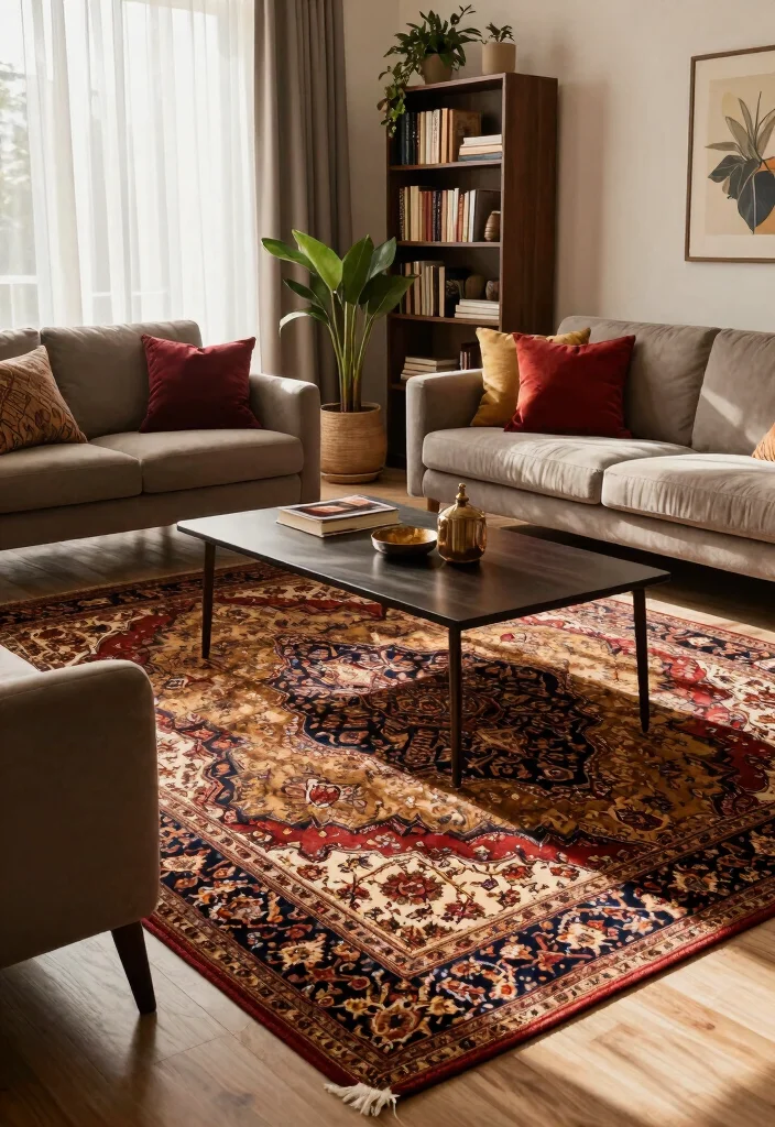14 Brown Rug Texture Ideas With Cozy Earthy Vibes - 5. Vintage Persian Rugs 1