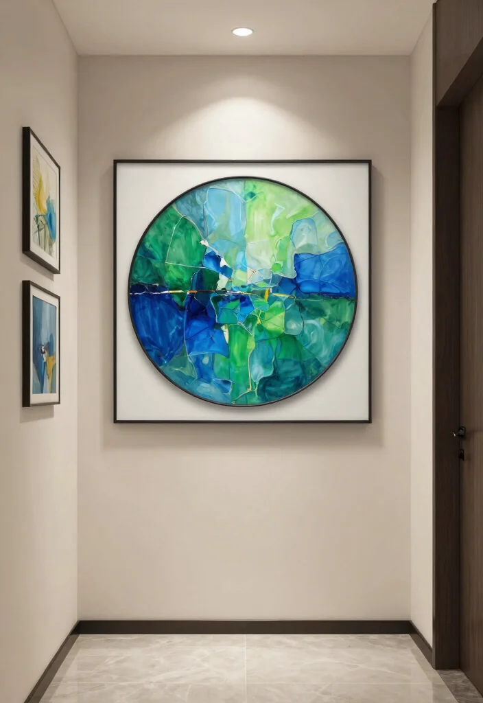 14 Circular Wall Decor Ideas That Soften Your Space - 6. Circular Paintings 1