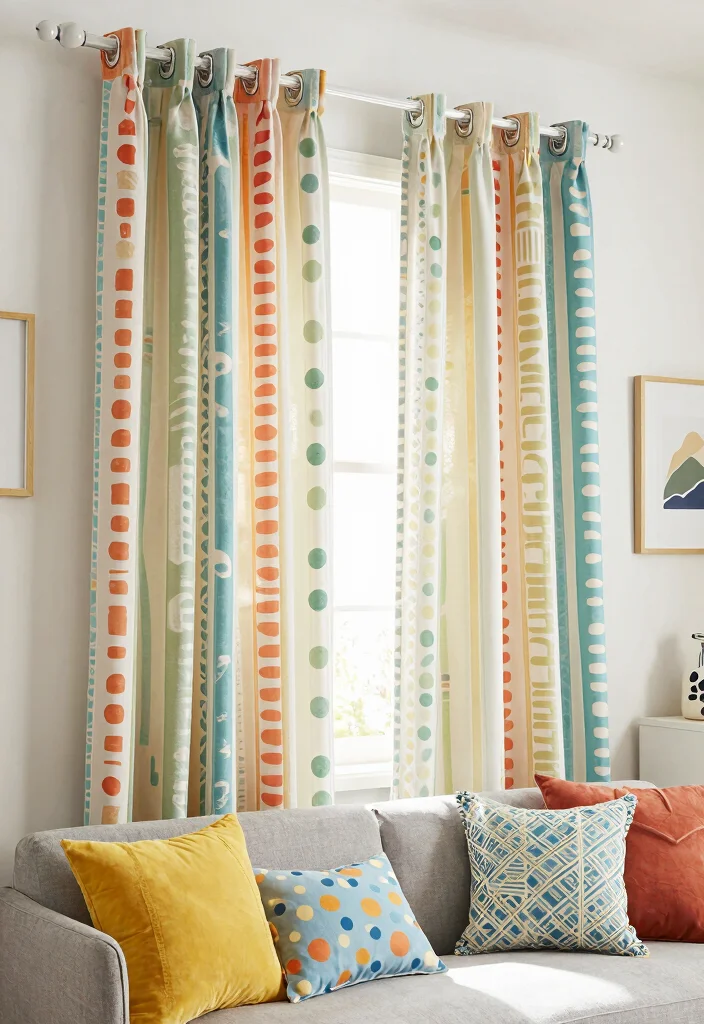 14 Different Ways to Hang Curtains Ideas for a Unique Style - 6. Clip Rings for Easy Style Changes 1