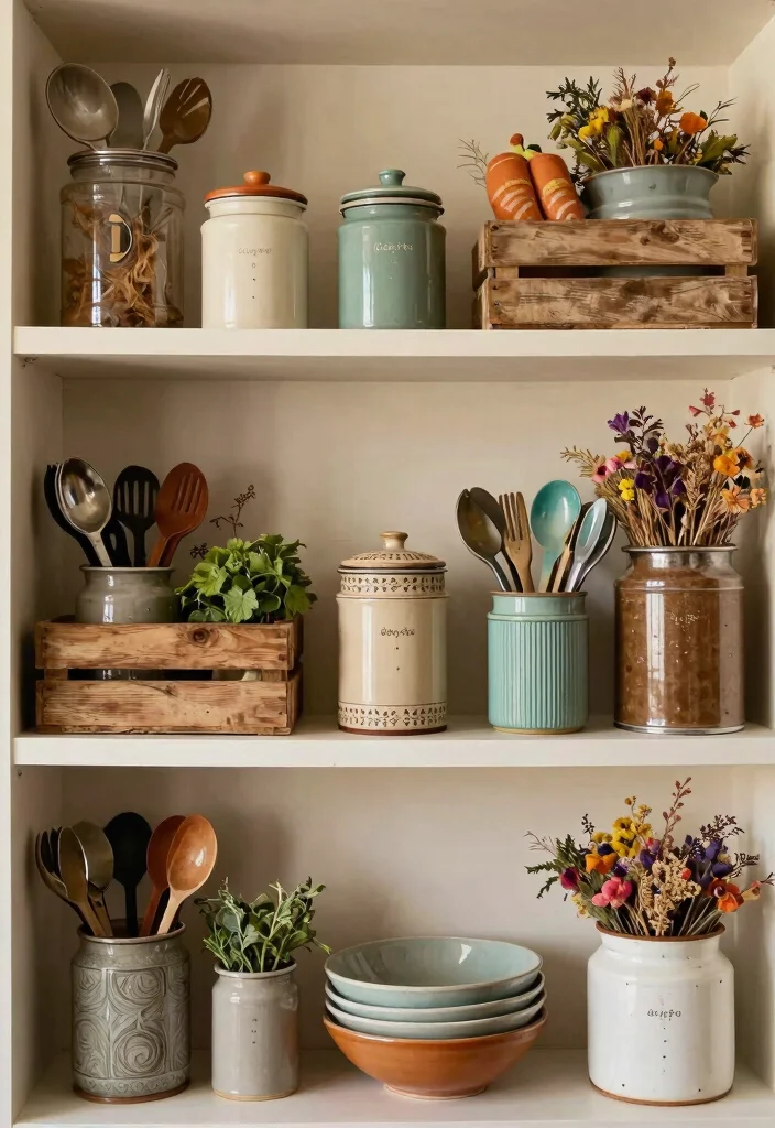 14 Dining Room Shelf Decor Ideas That Impress Guests 40 14 Dining Room Shelf Decor Ideas That Impress Guests - 10. Unique Containers 1