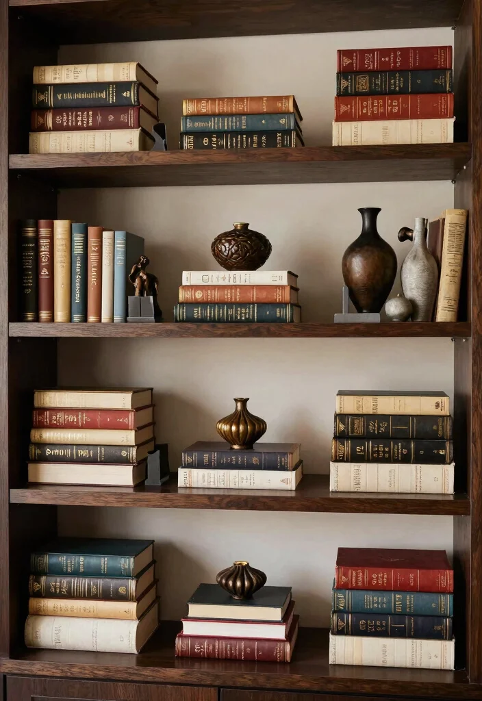 14 Dining Room Shelf Decor Ideas That Impress Guests 29 14 Dining Room Shelf Decor Ideas That Impress Guests - 9. Decorative Books 1