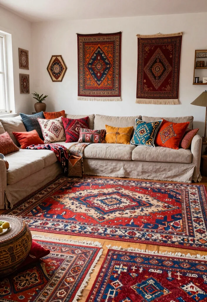 14 Frank Ocean Rug Ideas Fans Will Love 41 14 Frank Ocean Rug Ideas Fans Will Love - 11. Bohemian Layers 1