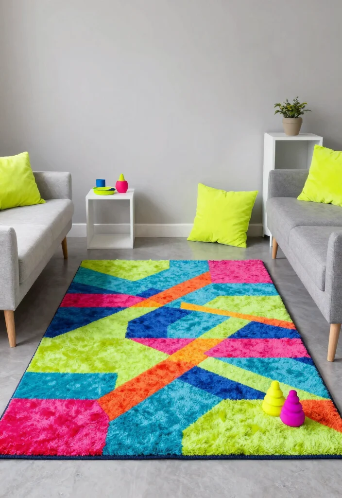 14 Frank Ocean Rug Ideas Fans Will Love 2 14 Frank Ocean Rug Ideas Fans Will Love - 2. Neon Nights 1
