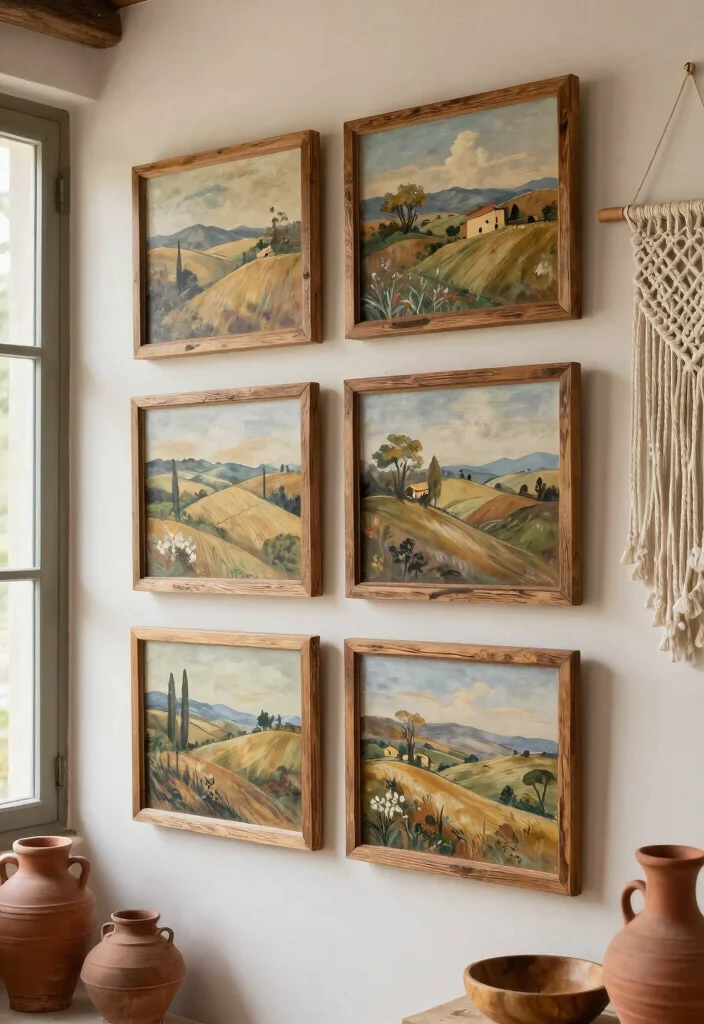 14 Italian Wall Decor Ideas With Timeless Elegance 12 14 Italian Wall Decor Ideas With Timeless Elegance - 2. Rustic Wall Art 1
