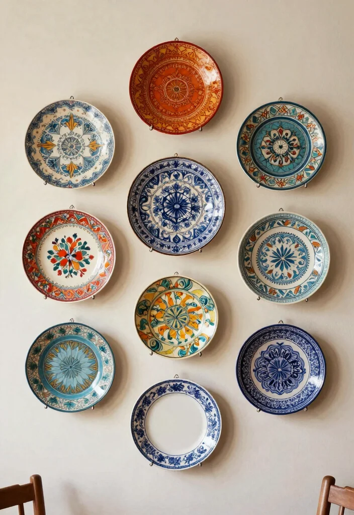 14 Italian Wall Decor Ideas With Timeless Elegance 24 14 Italian Wall Decor Ideas With Timeless Elegance - 4. Decorative Plates on Walls 1
