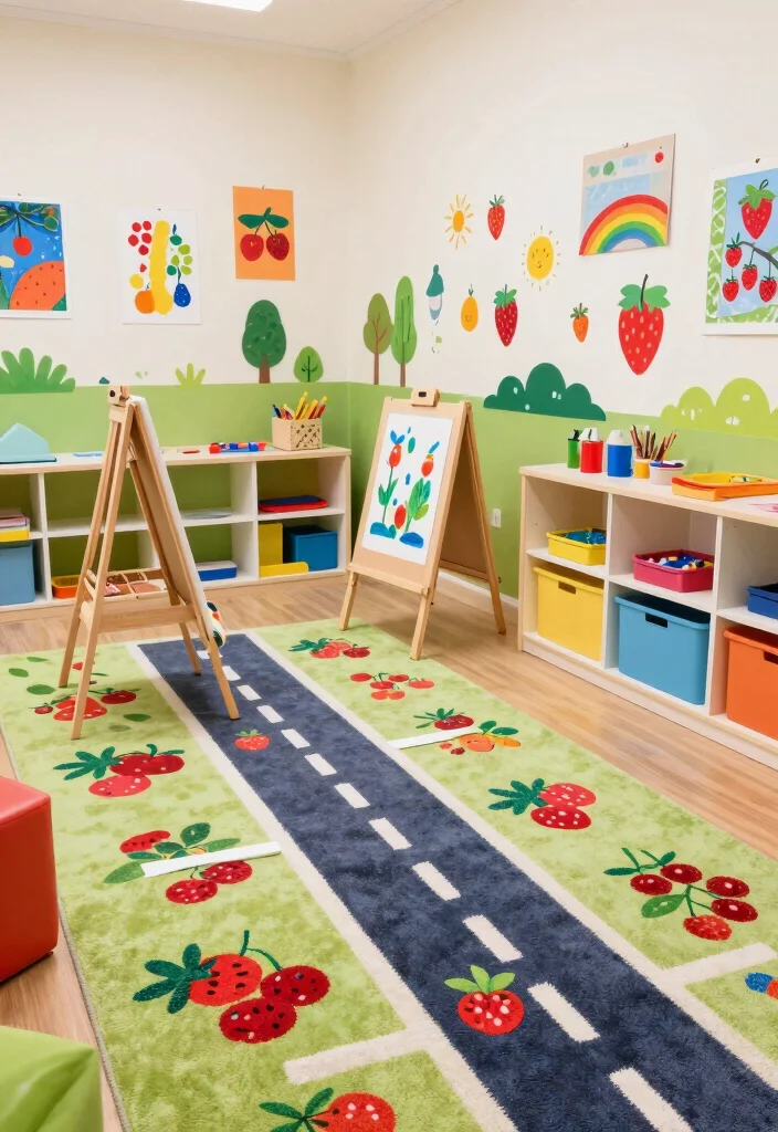 15 Berry Avenue Decals Rug Ideas That Look Super Cute - 10. Berry Inspired Artwork 1