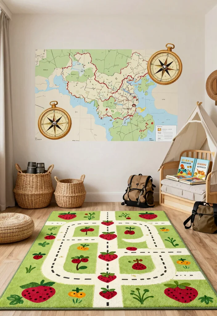 15 Berry Avenue Decals Rug Ideas That Look Super Cute - 13. Berry Adventure Retreat 1