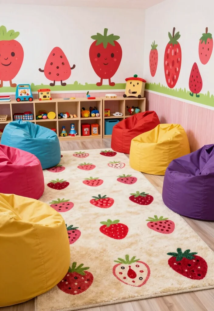 15 Berry Avenue Decals Rug Ideas That Look Super Cute - 6. Berrylicious Play Zone 1