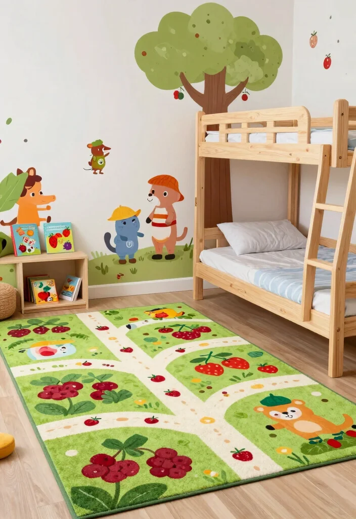 15 Berry Avenue Decals Rug Ideas That Look Super Cute - 8. Berry Patch Adventures 1