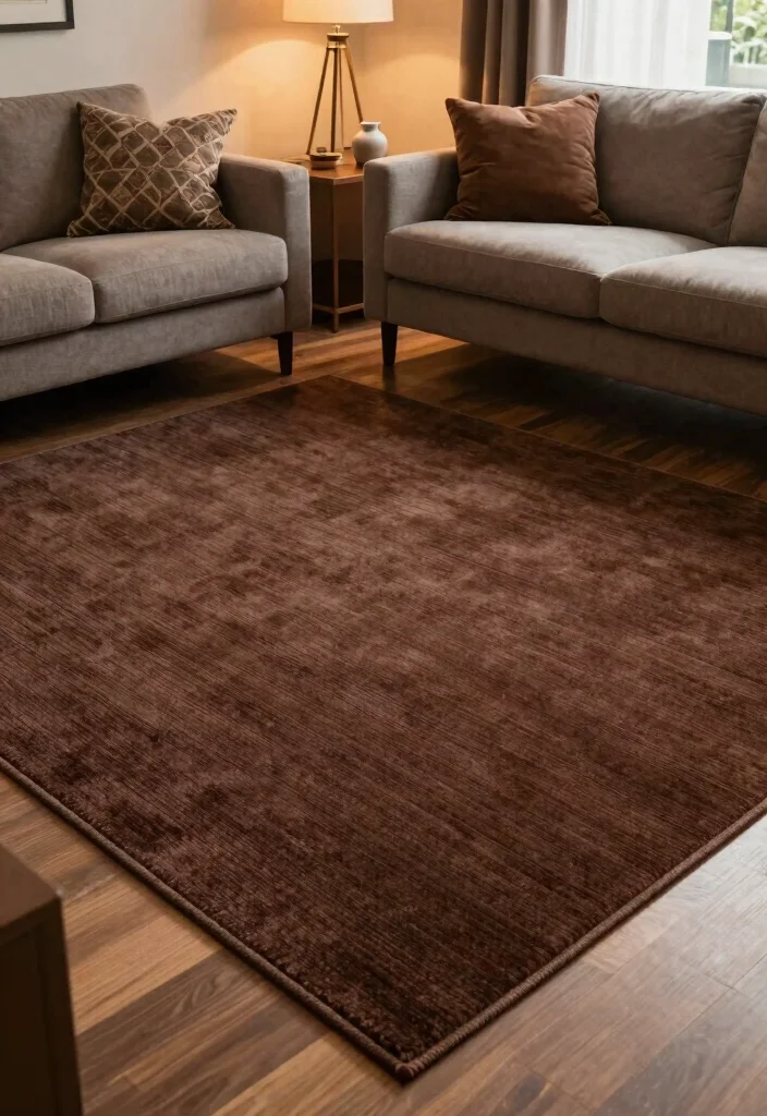 15 Dark Brown Rug Living Room Ideas With Rich Warmth - Conclusion 1