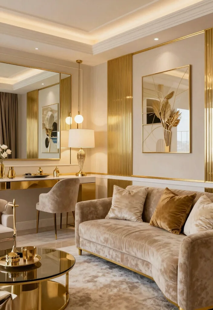 15 Gold Wall Decor Ideas That Add Instant Glam - Conclusion 1