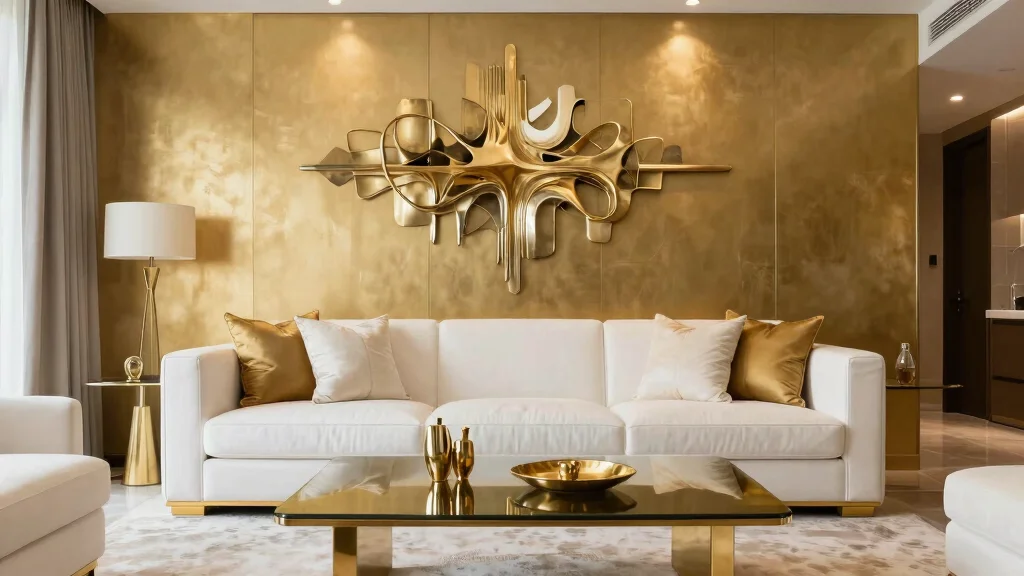 15 Gold Wall Decor Ideas That Add Instant Glam