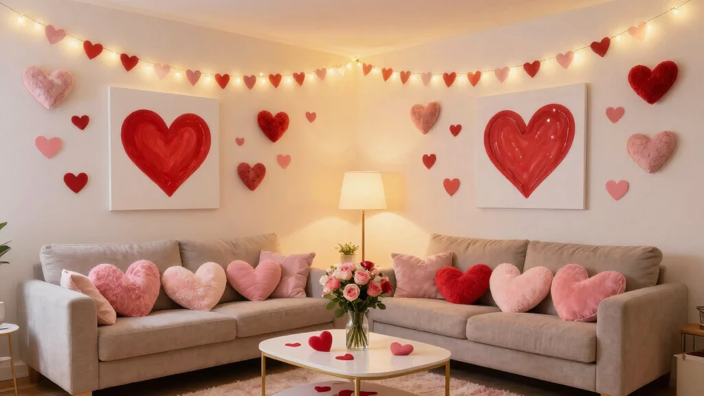 15 Heart Shape Wall Decor Ideas That Feel Sweet & Romantic