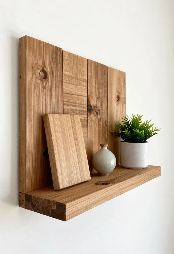 15 Shelf Display Ideas That Look Pinterest Perfect - 10. DIY Shelf Projects 1