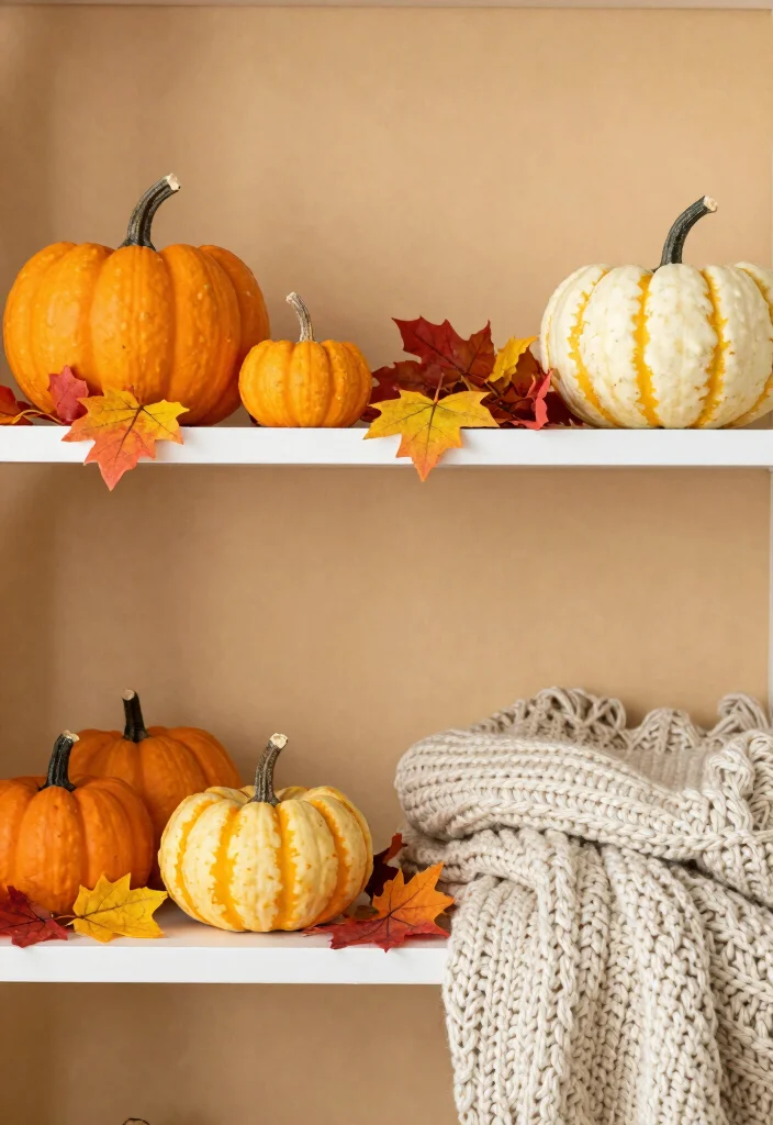 15 Shelf Display Ideas That Look Pinterest Perfect - 14. Seasonal Changes 1