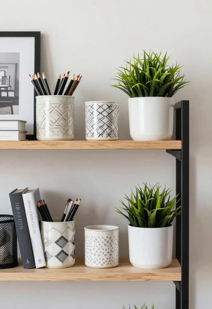 15 Shelf Display Ideas That Look Pinterest Perfect - 15. Functional and Beautiful 1