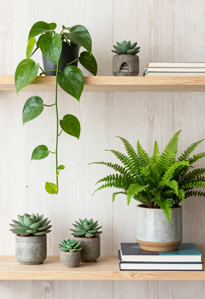 15 Shelf Display Ideas That Look Pinterest Perfect - 3. Nature’s Touch 1