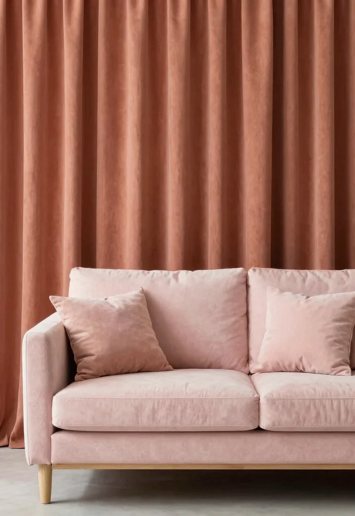 15 Terracotta Curtains Living Room Ideas With Warm Tones 39 15 Terracotta Curtains Living Room Ideas With Warm Tones - 9. Soft Pastels and Terracotta 1