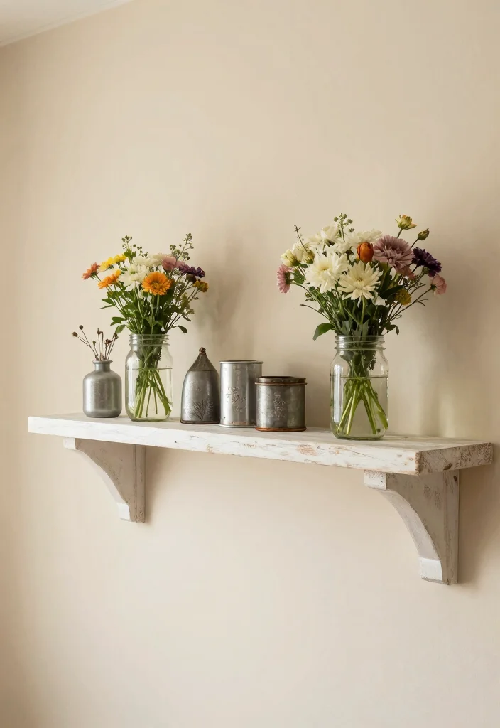 15 Wood Mantel Shelf Ideas That Add Rustic Charm - 4. Farmhouse Fresh 1