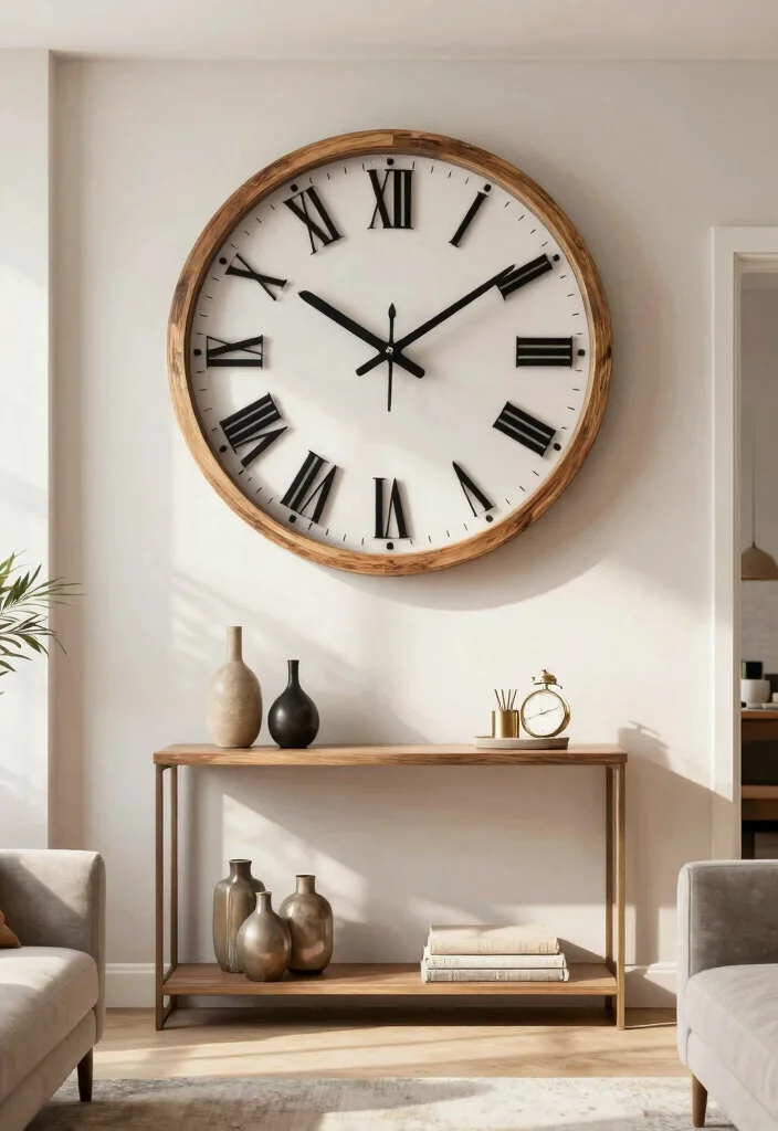 16 Above Door Shelf Ideas for Hidden Extra Storage 42 16 Above Door Shelf Ideas for Hidden Extra Storage - 12. Oversized Clocks 1