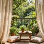 16 Balcony Door Curtains Ideas That Flow Beautifully