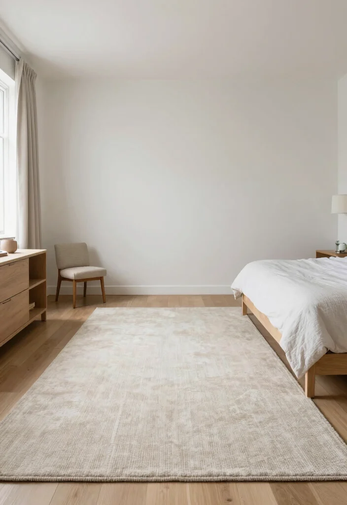 16 Bedroom Rug on Carpet Ideas That Layer Like a Pro - 11. Layering for Small Spaces 1
