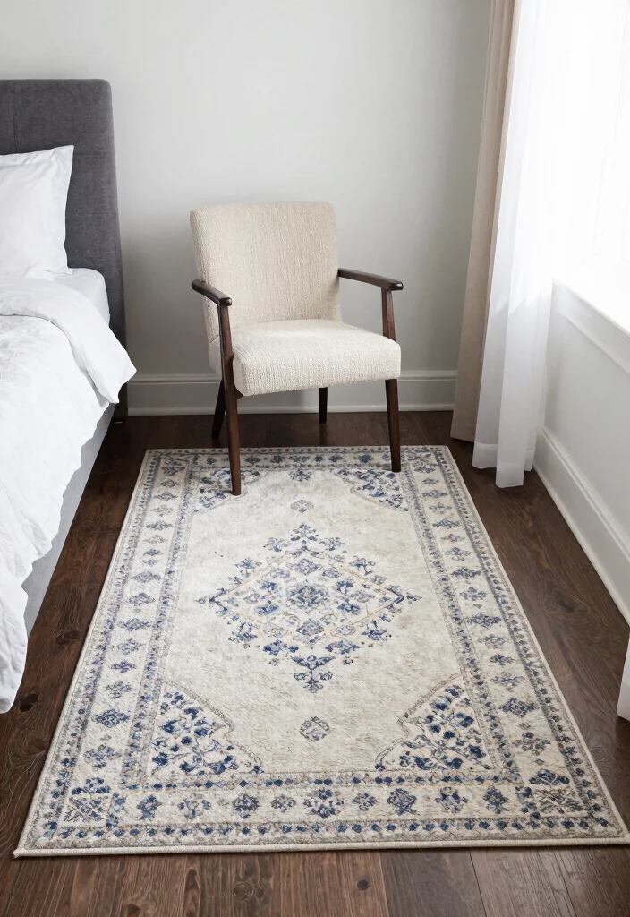 16 Bedroom Rug on Carpet Ideas That Layer Like a Pro - 14. Layering with Purpose 1