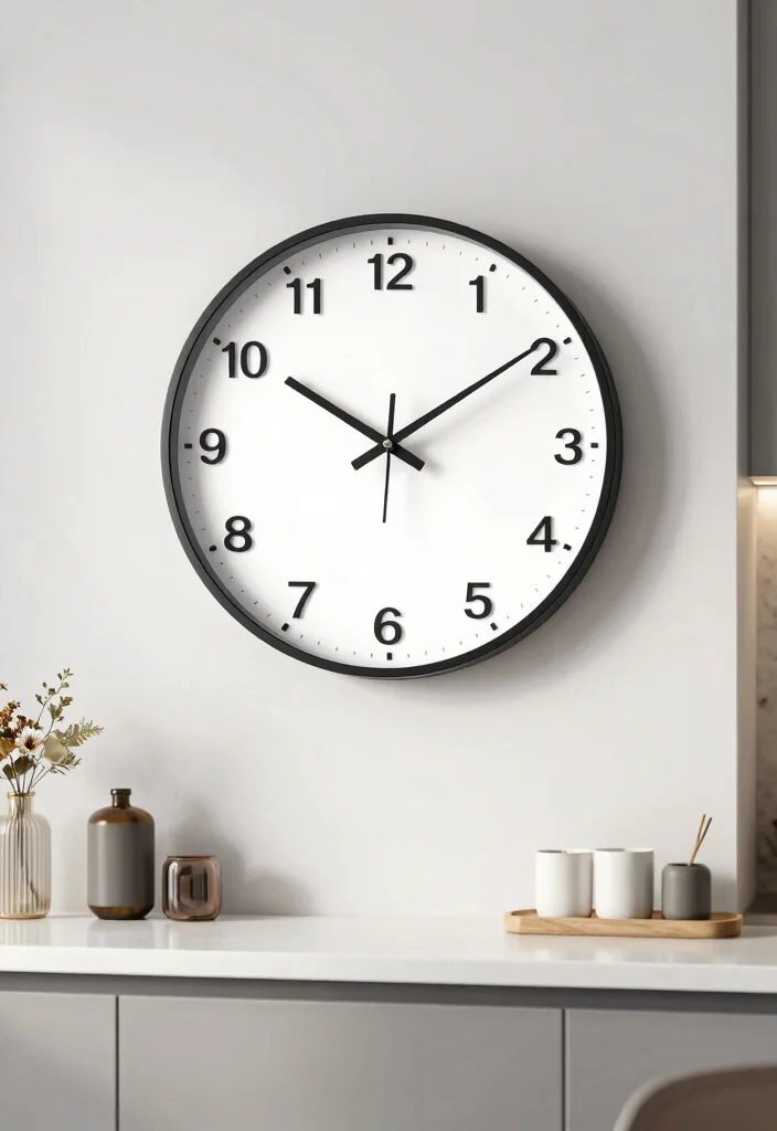 16 Kitchen Wall Decor Ideas Modern Homes Love - 15. Stylish Clock Displays 1