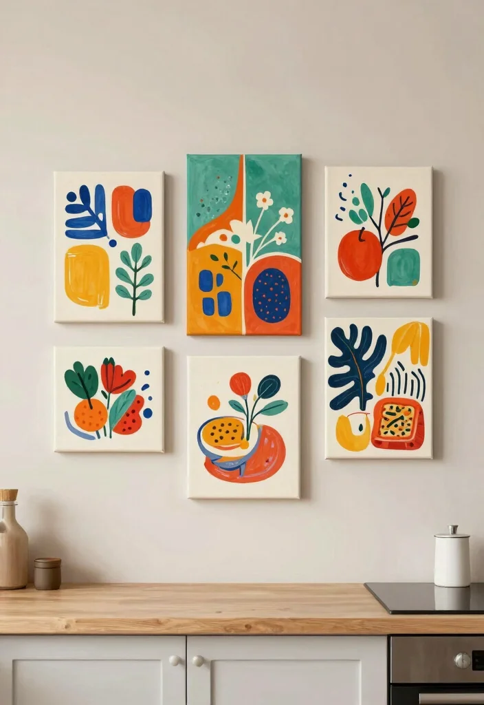 16 Kitchen Wall Decor Ideas Modern Homes Love - 16. Canvas Wall Art 1