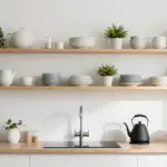 16 Open Shelf Kitchen Ideas That Feel Airy & Organized