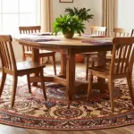 16 Round Dining Room Rug Ideas That Balance Your Space