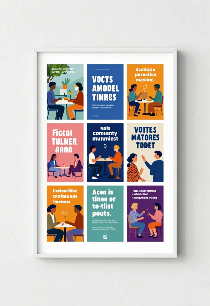 16 Voters Poster Ideas That Stand Out Boldly - 16. Community-Focused Messaging 1