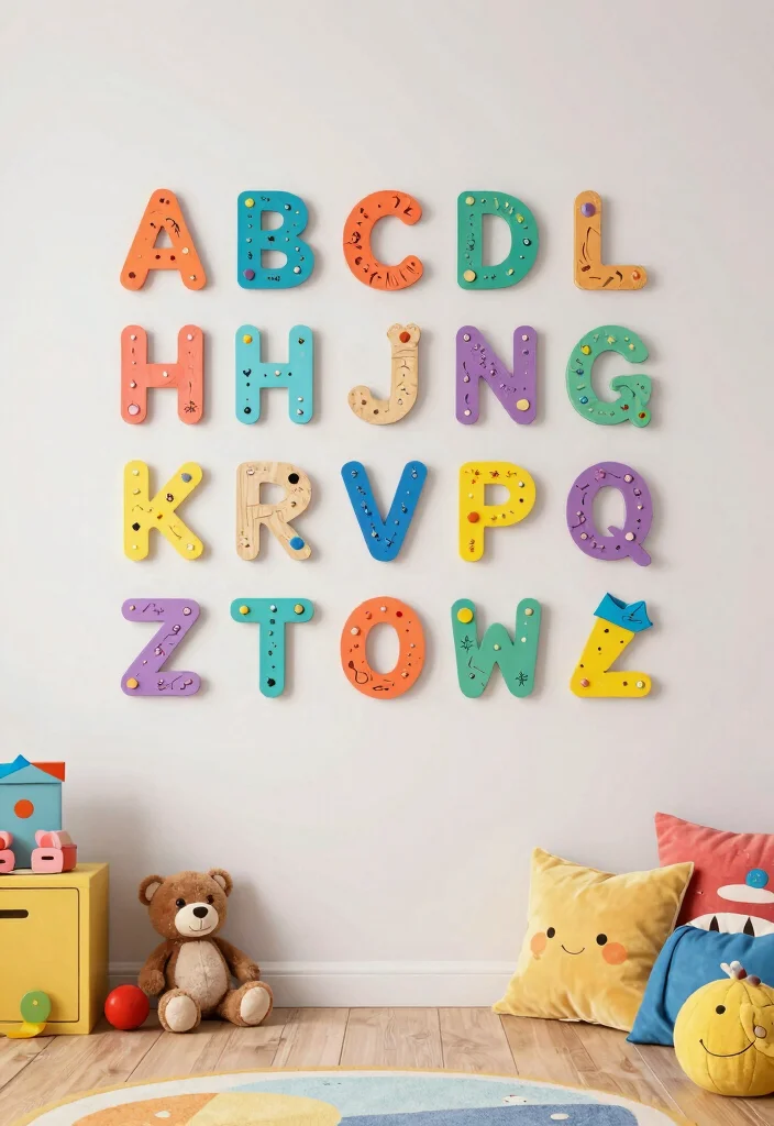 16 Wall Decor Kids Room Ideas Full of Fun - 8. 3D Wall Art 1