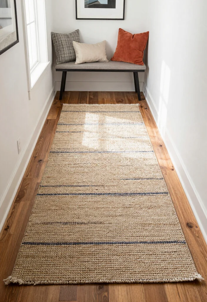 17 Entryway Runner Rug Ideas That Make a Great First Impression 28 17 Entryway Runner Rug Ideas That Make a Great First Impression - 8. Natural Fiber Blends 1