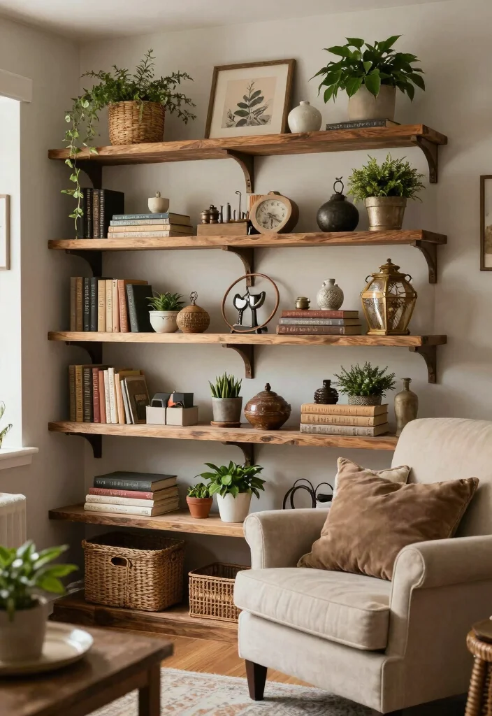 17 Farmhouse Shelf Decor Living Room Ideas That Feel Cozy 68 17 Farmhouse Shelf Decor Living Room Ideas That Feel Cozy - Conclusion 1