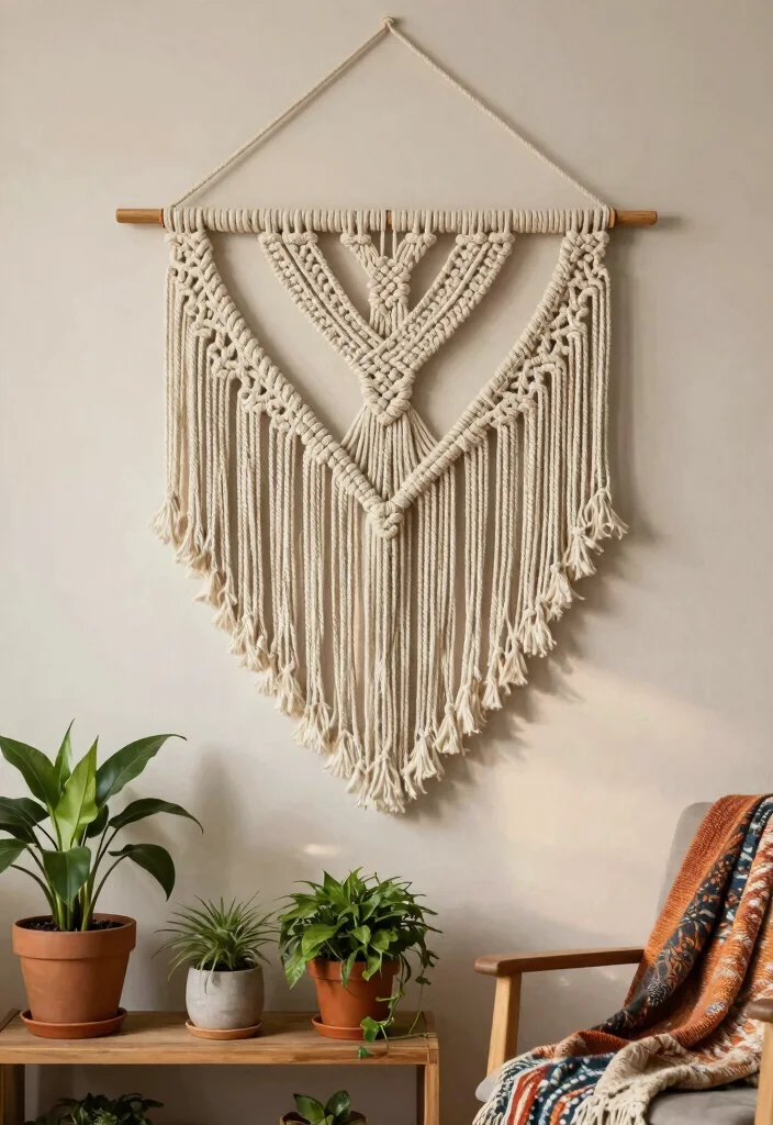 17 Girl Room Wall Decor Ideas That Feel Cute & Stylish - 2. Boho Macramé Wall Hangings 1