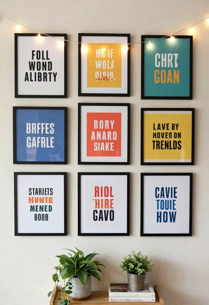 17 Girl Room Wall Decor Ideas That Feel Cute & Stylish - 3. Inspirational Quote Art 1