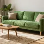 17 Green Couch Rug Ideas That Match Perfectly