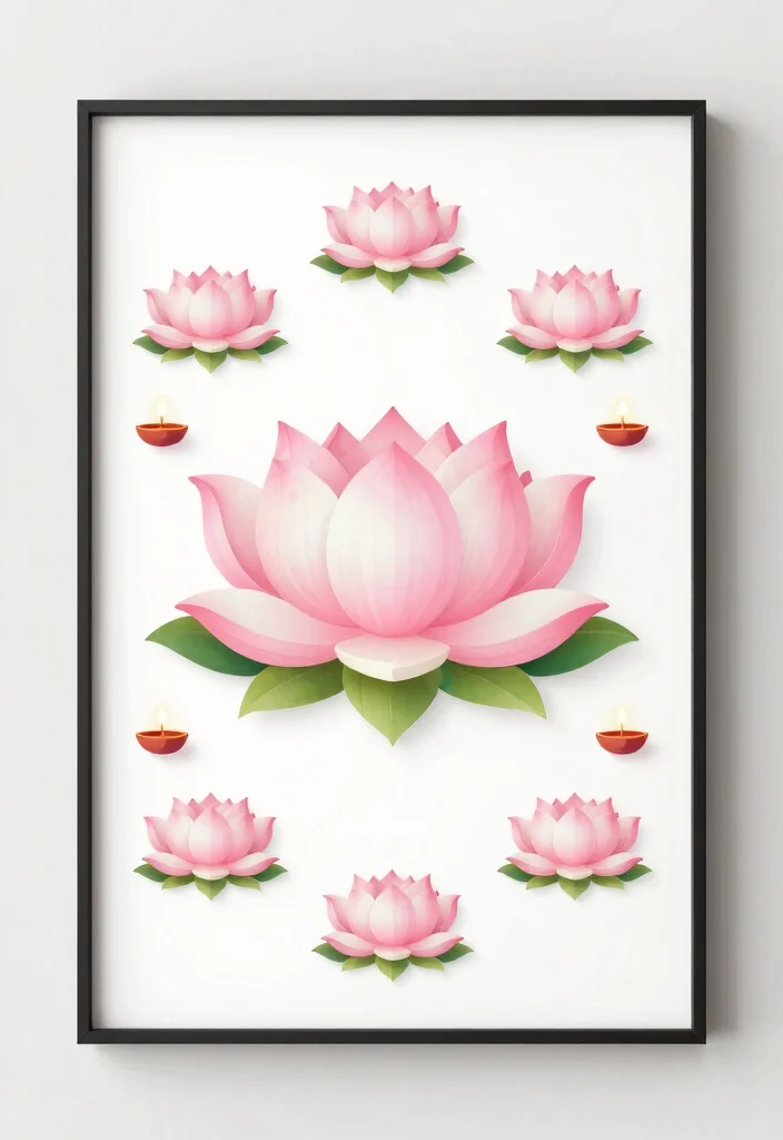 17 Poster Rangoli Designs for Diwali Ideas That Shine Bright 33 17 Poster Rangoli Designs for Diwali Ideas That Shine Bright - 11. Lotus Blossom Rangoli 1