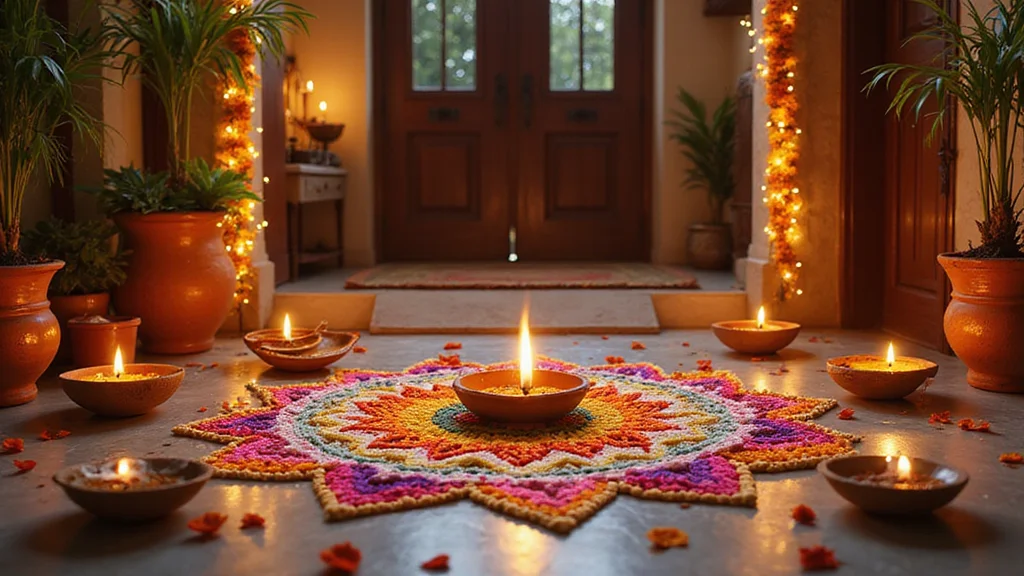 17 Poster Rangoli Designs for Diwali Ideas That Shine Bright
