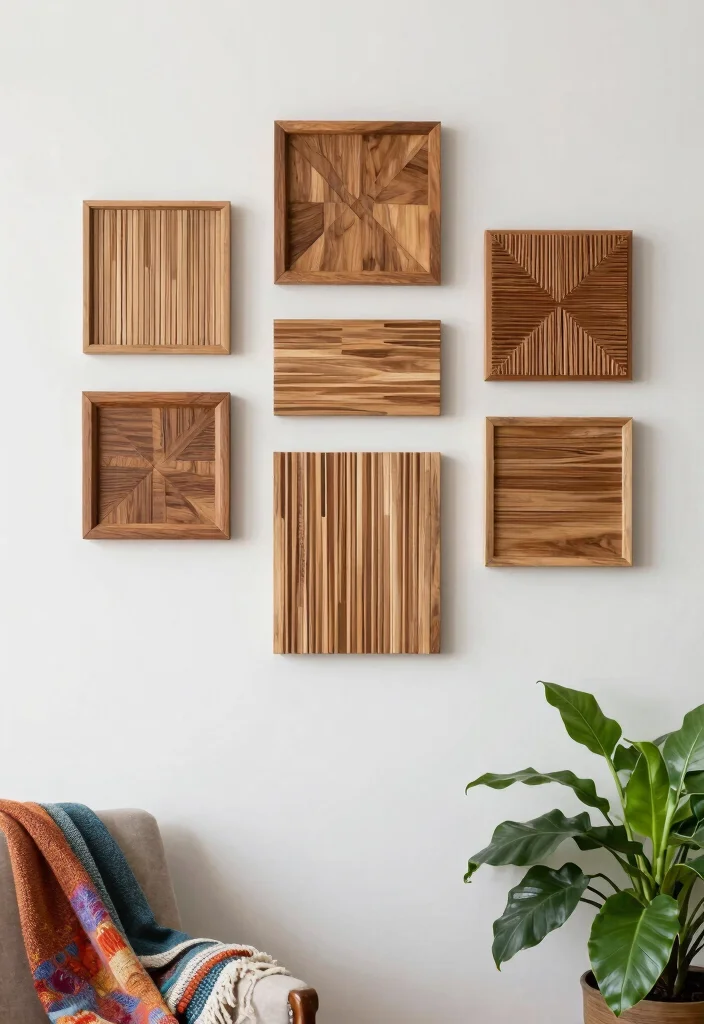 17 Room Wall Decor Aesthetic Ideas That Feel Pinterest Worthy - 13. Wooden Wall Art 1