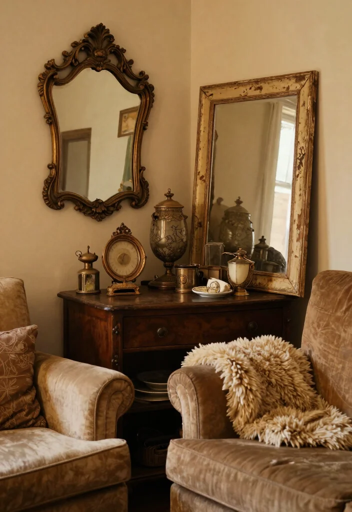 17 Room Wall Decor Aesthetic Ideas That Feel Pinterest Worthy - 14. Vintage Finds 1