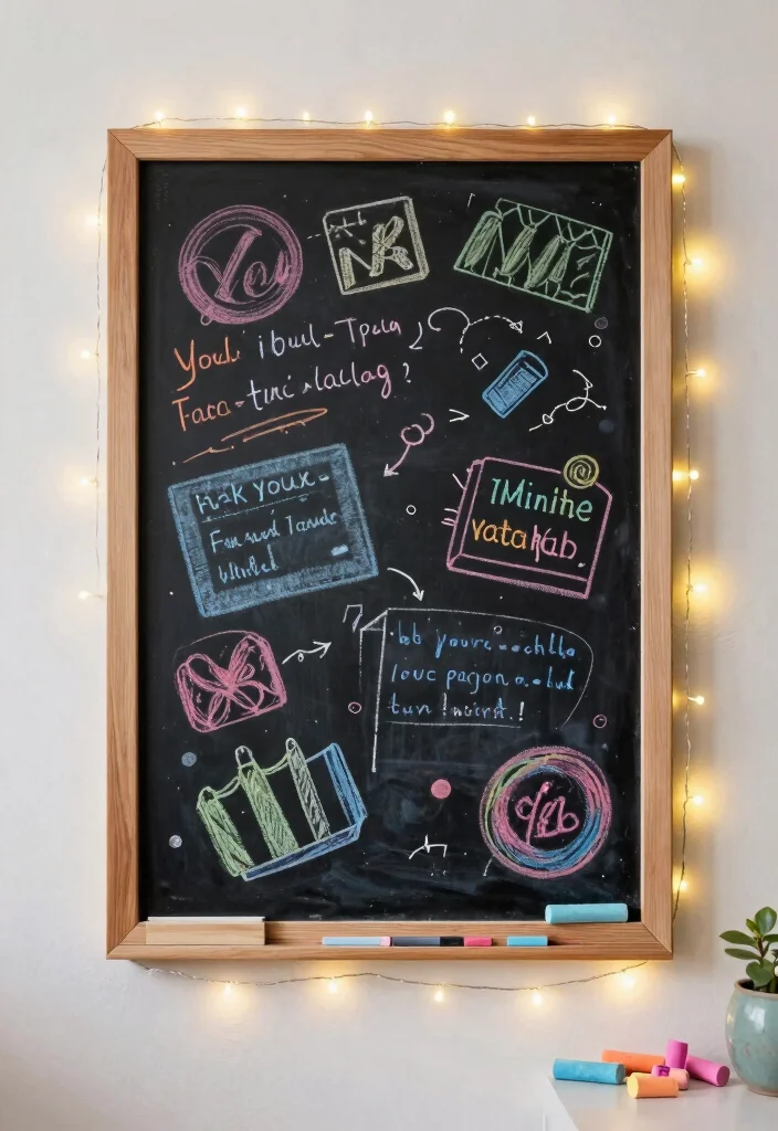 17 Room Wall Decor Aesthetic Ideas That Feel Pinterest Worthy - 15. Interactive Wall Art 1