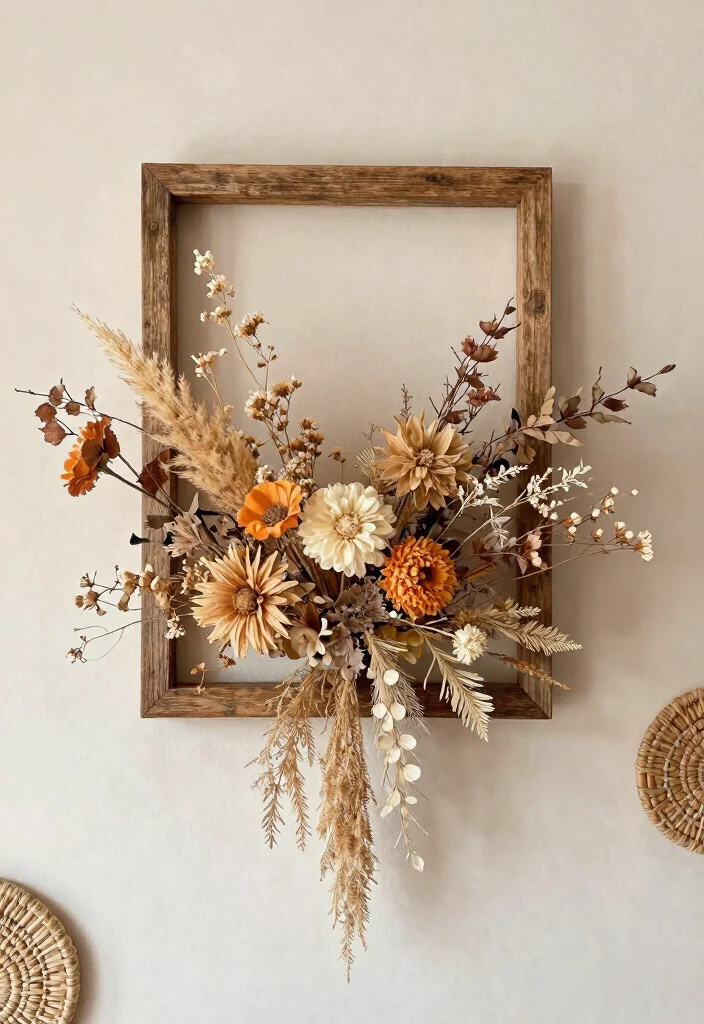 17 Room Wall Decor Aesthetic Ideas That Feel Pinterest Worthy - 3. Dried Flower Arrangements 1
