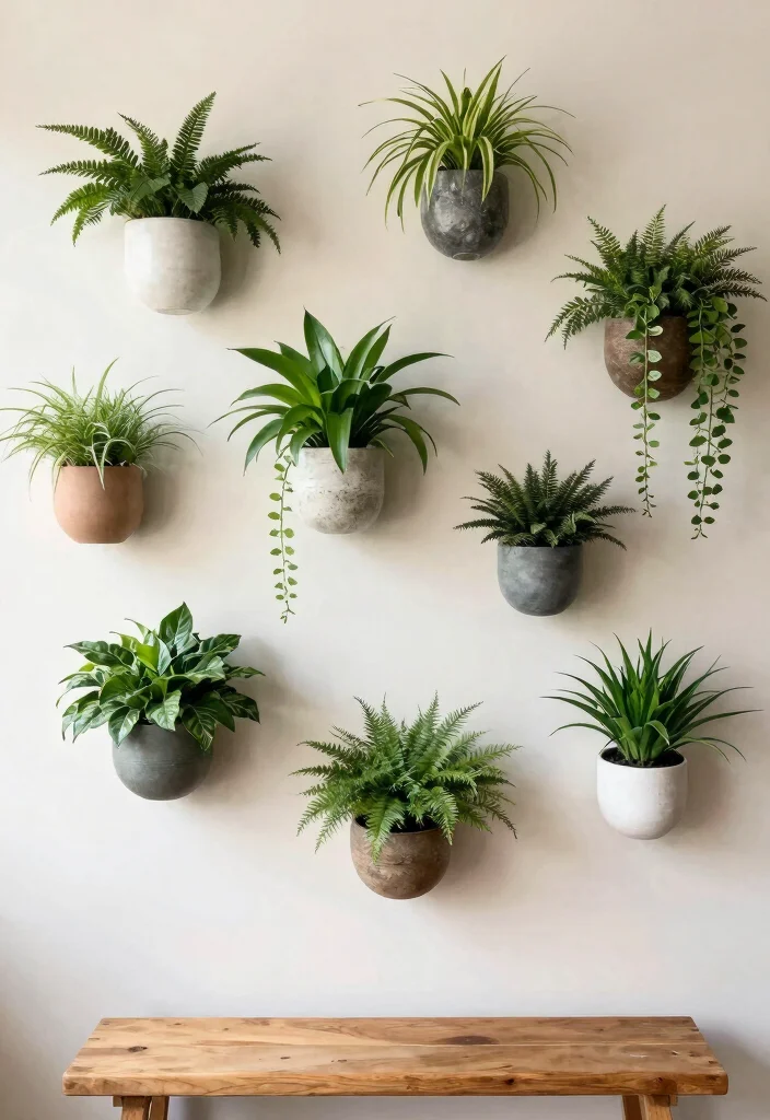17 Room Wall Decor Aesthetic Ideas That Feel Pinterest Worthy - 8. Wall-Mounted Planters 1