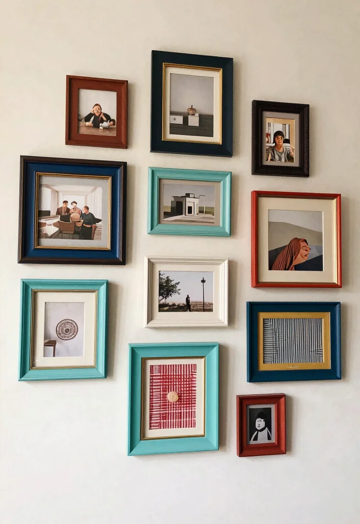 18 Teen Room Wall Decor Ideas That Show Personality 34 18 Teen Room Wall Decor Ideas That Show Personality - 14. Reimagined Vintage Frames 1