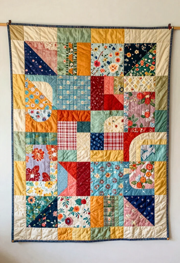 18 Teen Room Wall Decor Ideas That Show Personality 45 18 Teen Room Wall Decor Ideas That Show Personality - 15. Personalized Quilt Wall Hanging 1