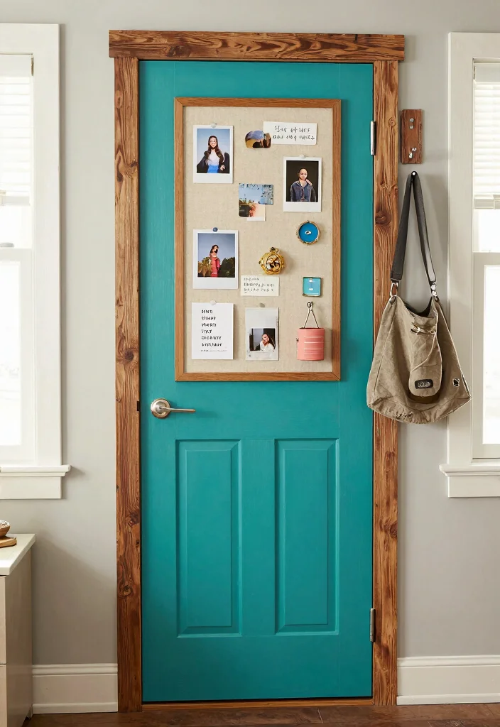 18 Teen Room Wall Decor Ideas That Show Personality 56 18 Teen Room Wall Decor Ideas That Show Personality - 16. Upcycled Door Decor 1